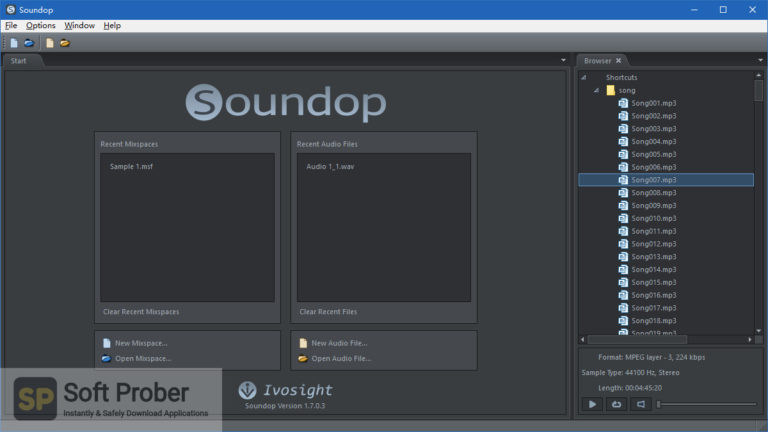 Soundop Audio Editor 1.8.26.1 instal the new for apple