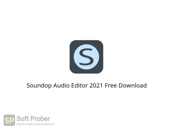 Soundop Audio Editor 1.8.26.1 for windows instal