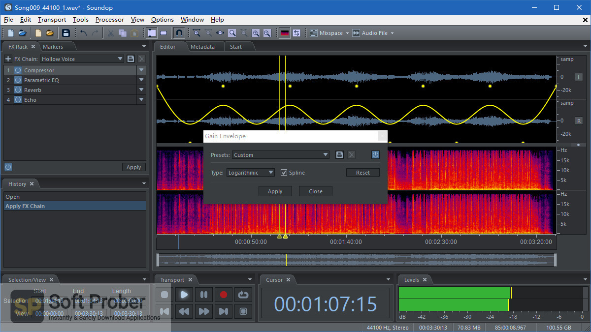 instal the last version for ipod Soundop Audio Editor 1.8.26.1