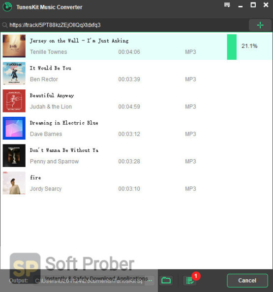 TunesKit Spotify Music Converter 2021 Offline Installer Download Softprober.com