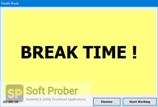 VovSoft Health Break 2021 Direct Link Download-Softprober.com