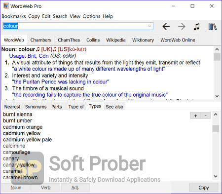 WordWeb Pro Ultimate 2021 Latest Version Download-Softprober.com