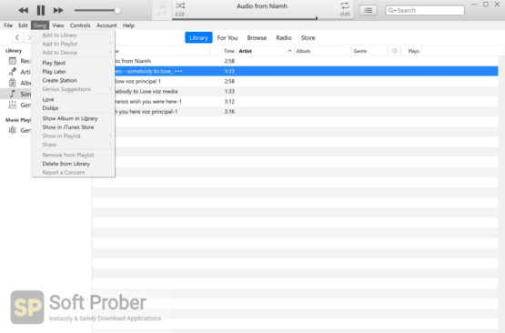iTunes for PC 2021 Direct Link Download Softprober.com