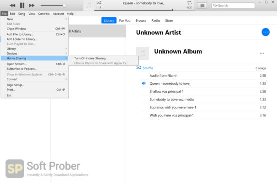 iTunes for PC 2021 Offline Installer Download Softprober.com