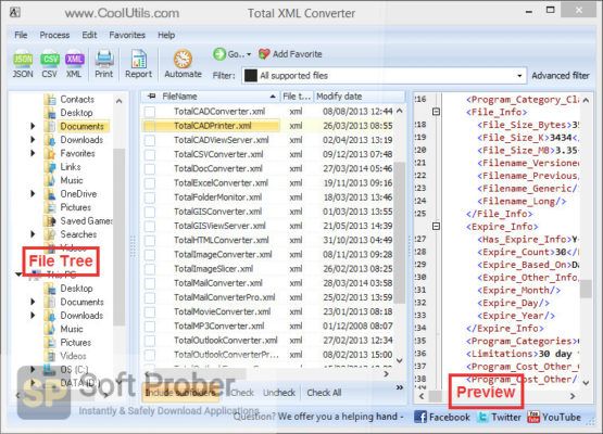 Coolutils Total XML Converter 2021 Direct Link Download Softprober.com