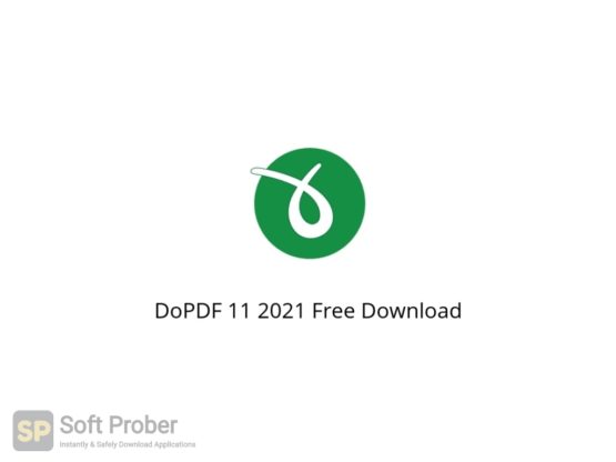 DoPDF 11 2021 Free Download Softprober.com