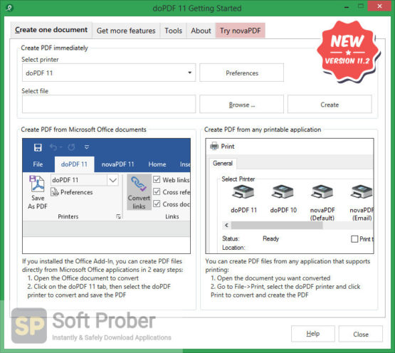DoPDF 11 2021 Offline Installer Download Softprober.com