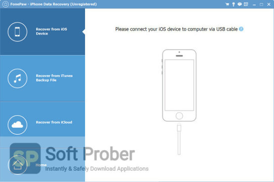 FonePaw iPhone Data Recovery 2021 Offline Installer Download Softprober.com