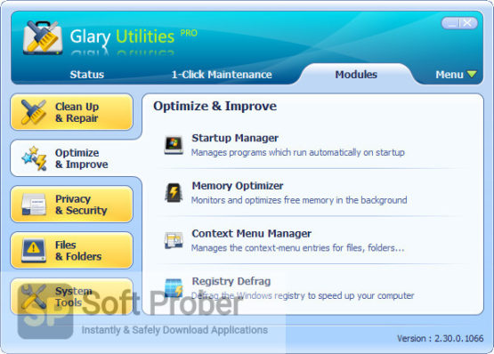 Glary Utilities Pro 2021 Offline Installer Download Softprober.com