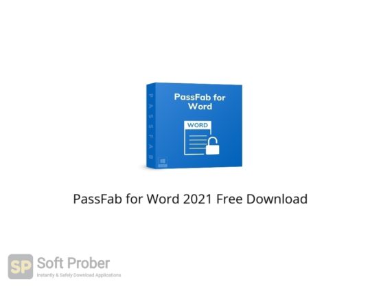 PassFab for Word 2021 Free Download Softprober.com