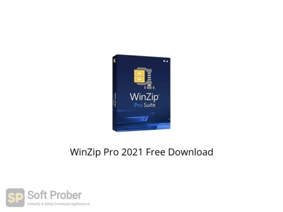 WinZip Pro 2021 Free Download Softprober.com