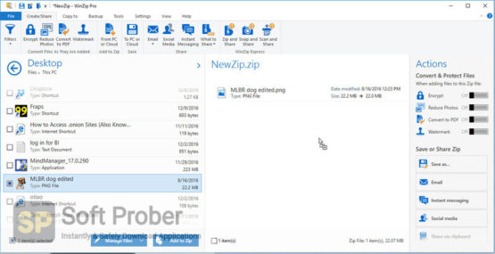 WinZip Pro 2021 Latest Version Download Softprober.com