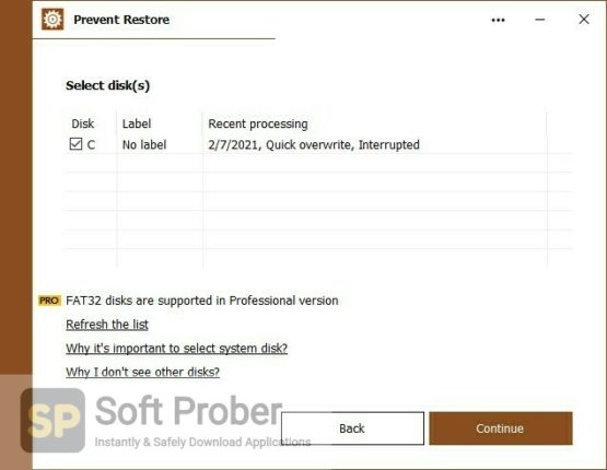 Prevent Restore Professional 2021 Direct Link Download Softprober.com