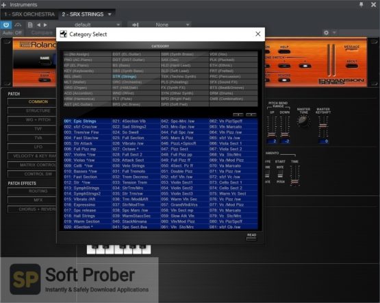 Roland VS SRX STRINGS Latest Version Download Softprober.com