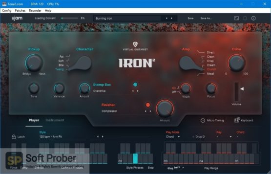 uJAM Virtual Guitarist IRON 2 Direct Link Download Softprober.com
