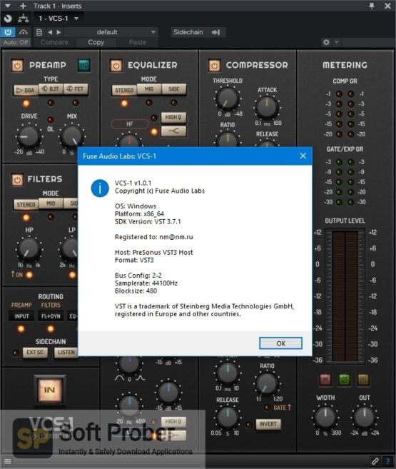 Fuse Audio Labs VCS 1 Offline Installer Download Softprober.com