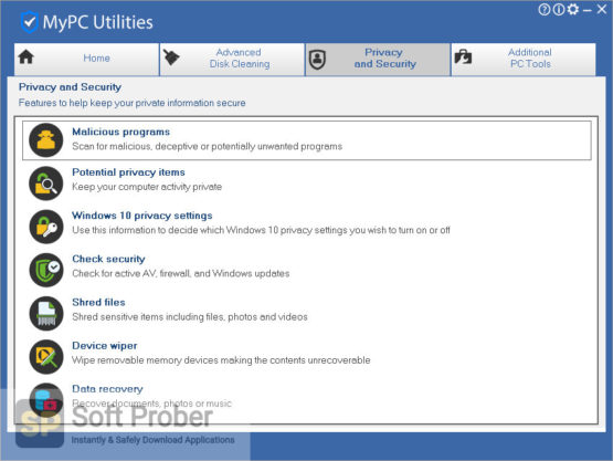 MyPC Utilities 2021 Offline Installer Download Softprober.com