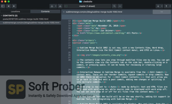 Sublime Merge 2022 Offline Installer Download Softprober.com
