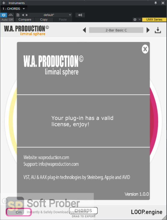 WA Production CHORDS Offline Installer Download Softprober.com