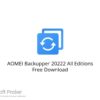 AOMEI Backupper All Editions 2022 Free Download