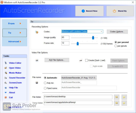 AutoScreenRecorder Pro 5 2022 Latest Version Download Softprober.com