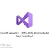 Microsoft Visual C++ 2015-2022 Redistributable Latest Free Download