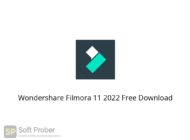 Wondershare Filmora 11 2022 Free Download Softprober.com