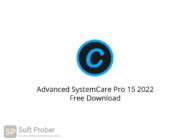 Advanced SystemCare Pro 15 2022 Free Download Softprober.com