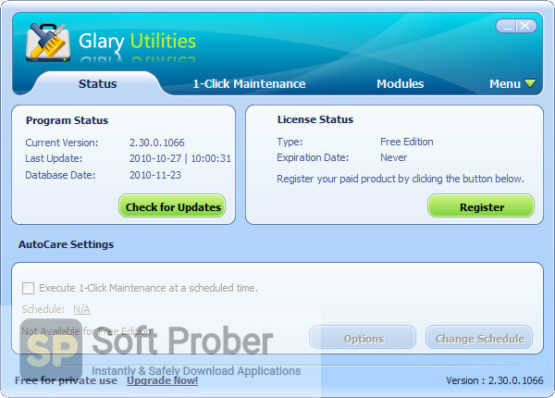 Glary Utilities Pro 5 2022 Offline Installer Download Softprober.com
