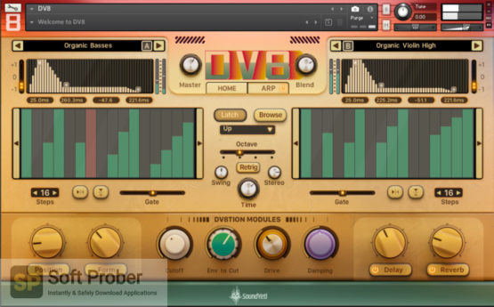 Sound Yeti DV8 Modern Modular Hybrid Synth Latest Version Download Softprober.com