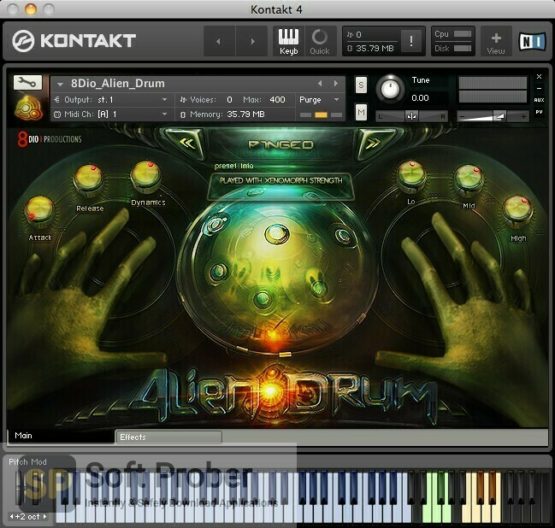8Dio New Alien Drum Latest Version Download Softprober.com