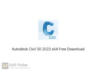 Autodesk Civil 3D 2023 x64 Free Download Softprober.com