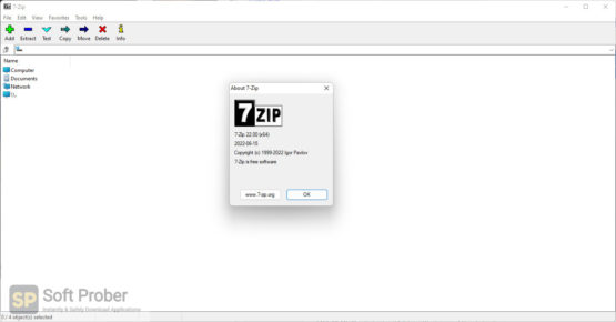 7 Zip 22 2022 Latest Version Download-Softprober.com