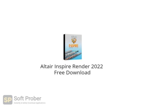 Altair Inspire Render 2022 Free Download-Softprober.com
