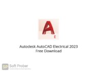 Autodesk AutoCAD Electrical 2023 Free Download Softprober.com