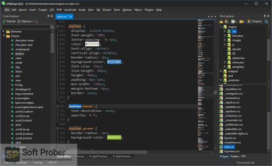 Blumentals HTMLPad 2022 Offline Installer Download-Softprober.com