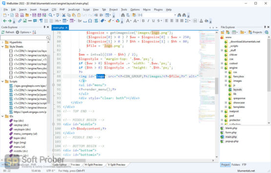 Blumentals WeBuilder 2022 Direct Link Download-Softprober.com