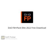 DxO FilmPack Elite 2022 Free Download Softprober.com