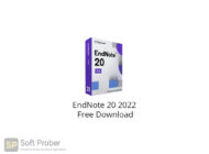 EndNote 20 2022 Free Download-Softprober.com
