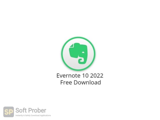 Evernote 10 2022 Free Download-Softprober.com