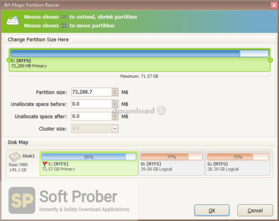 IM Magic Partition Resizer 2022 Offline Installer Download-Softprober.com