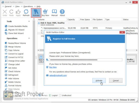 NIUBI Partition Editor Technician Edition 2022 Offline Installer Download-Softprober.com