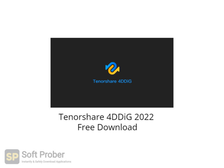 for iphone download Tenorshare 4DDiG 9.7.5.8 free