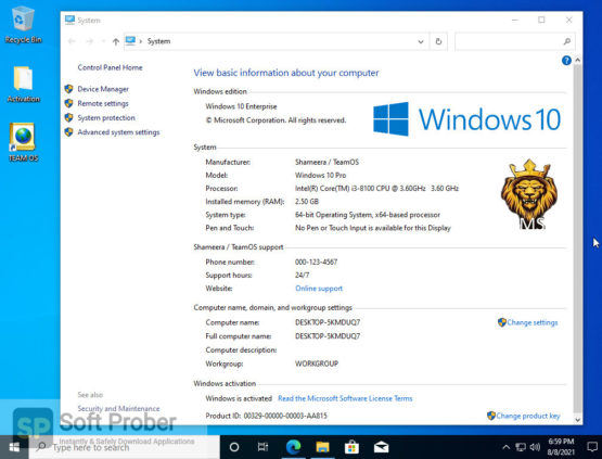 Windows 10 Pro with Office 2021 Offline Installer Download-Softprober.com