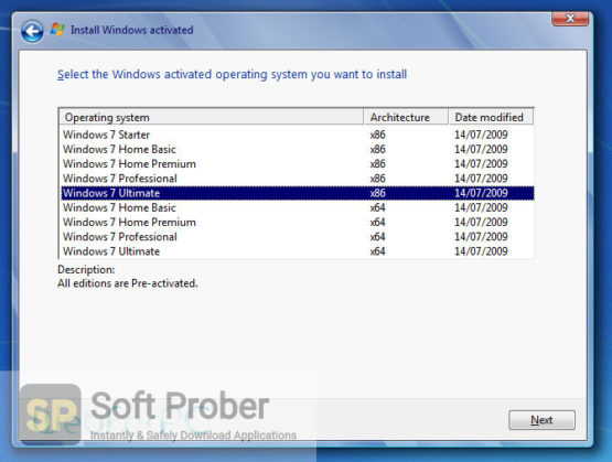 Windows 7 SP1 Ultimate 3in1 OEM MULTi 4 July 2022 Direct Link Download-Softprober.com