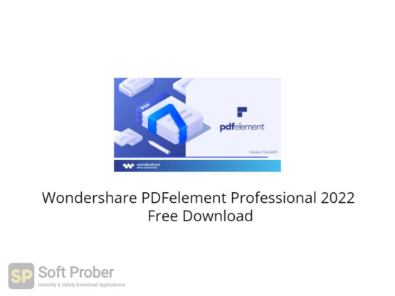 Wondershare PDFelement Professional 2022 Free Download-Softprober.com