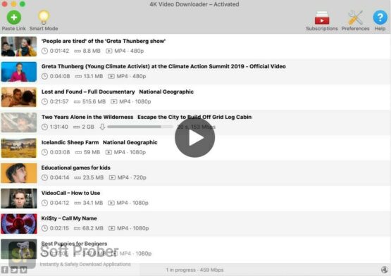 4K Video Downloader 2022 Offline Installer Download-Softprober.com