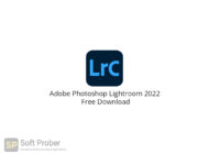 Adobe Photoshop Lightroom 2022 Free Download-Softprober.com