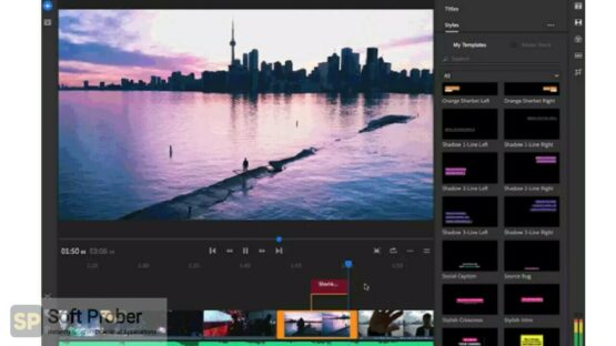 Adobe Premiere Rush 2022 Latest Version Download-Softprober.com