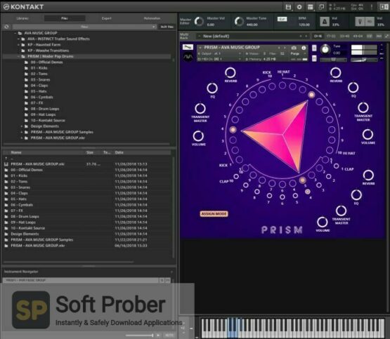 Ava Music Group PRISM Retro Pop Drums Offline Installer Download-Softprober.com